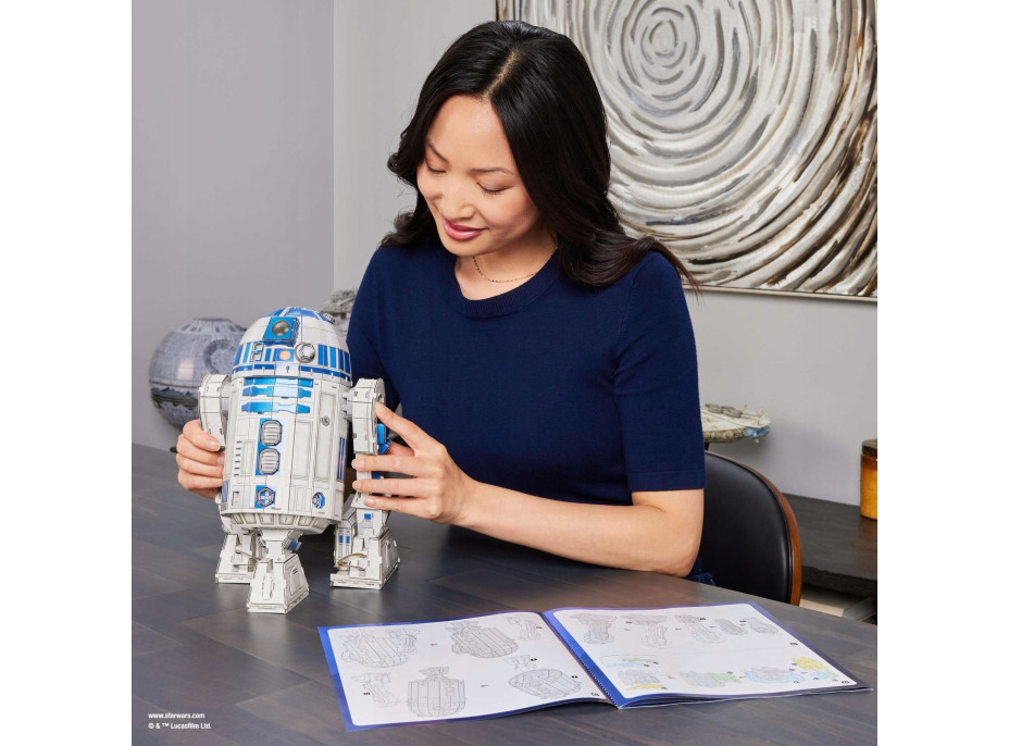 4D BUILD 3D Puzzle Star Wars: R2-D2 201 dielikov