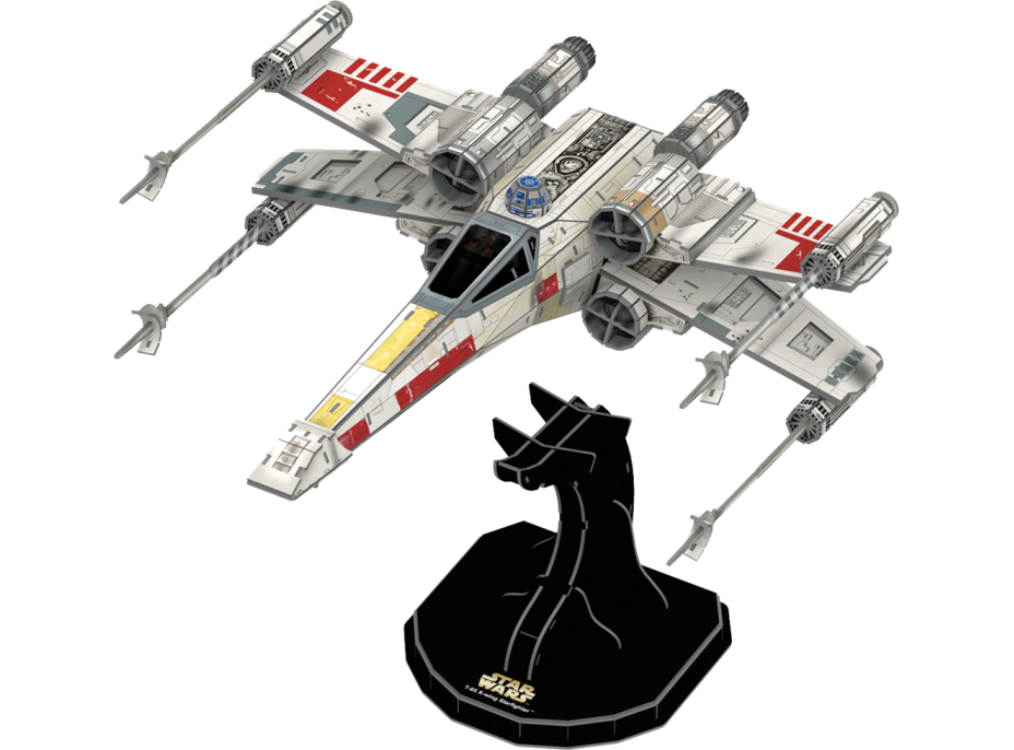 4D BUILD 3D Puzzle Star Wars: Stíhačka X-Wing 160 dielikov
