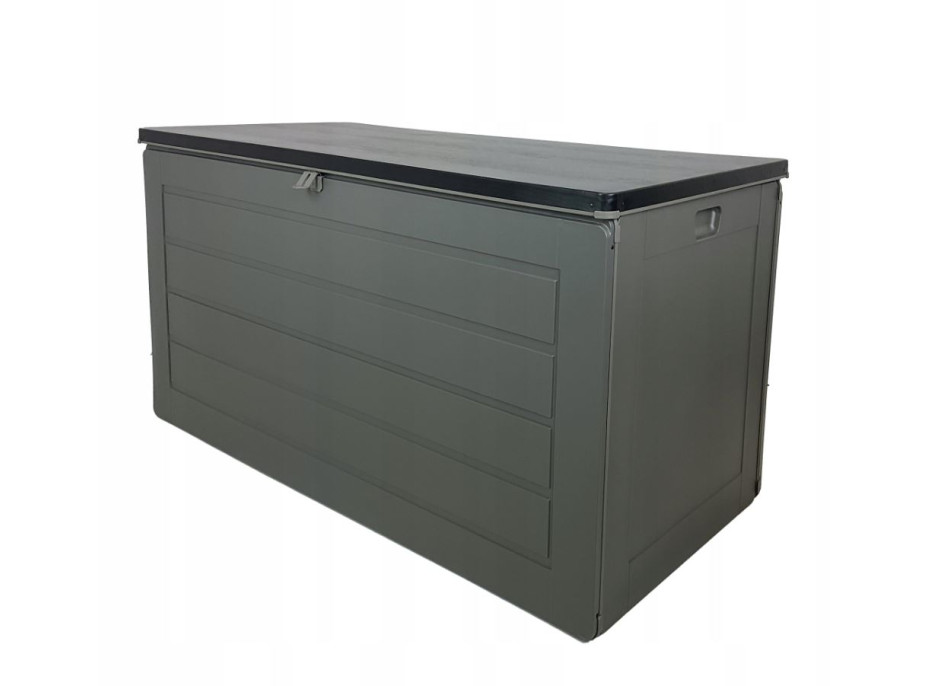 Záhradný úložný box 680 l - šedý