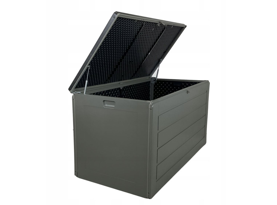 Záhradný úložný box 680 l - šedý