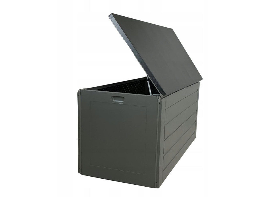 Záhradný úložný box 680 l - šedý