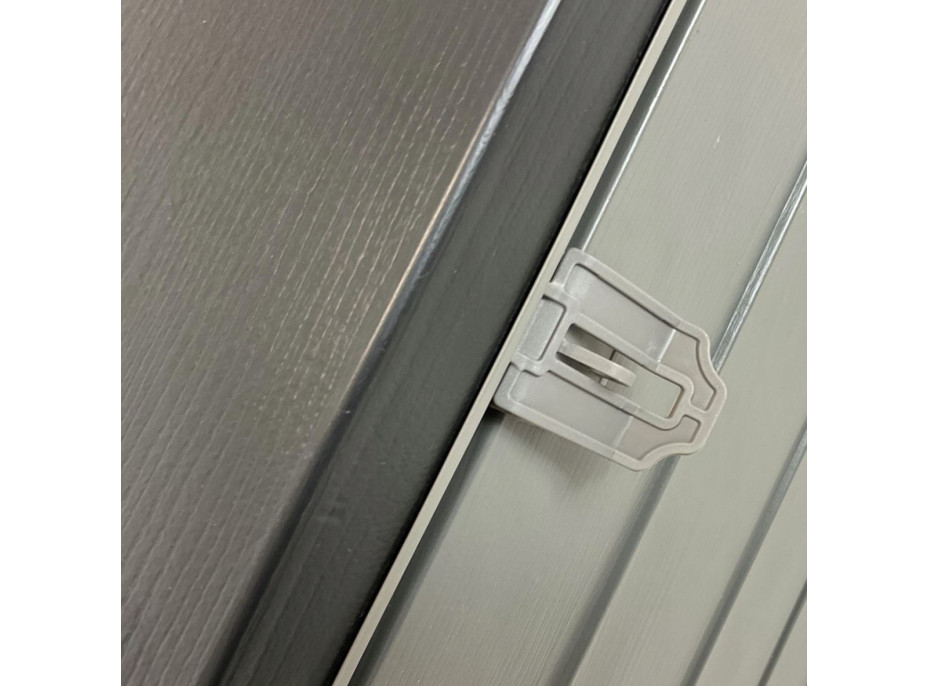 Záhradný úložný box 680 l - šedý