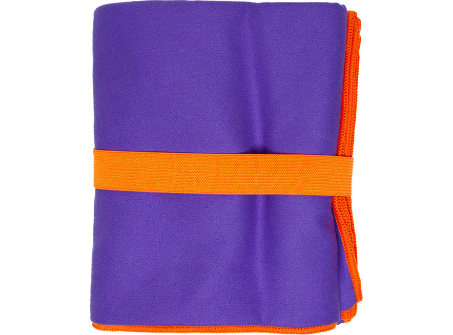Uterák FITNESS 130x80 cm - fialový/oranžový