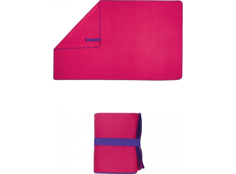 Uterák FITNESS 130x80 cm - fuchsiový/fialový