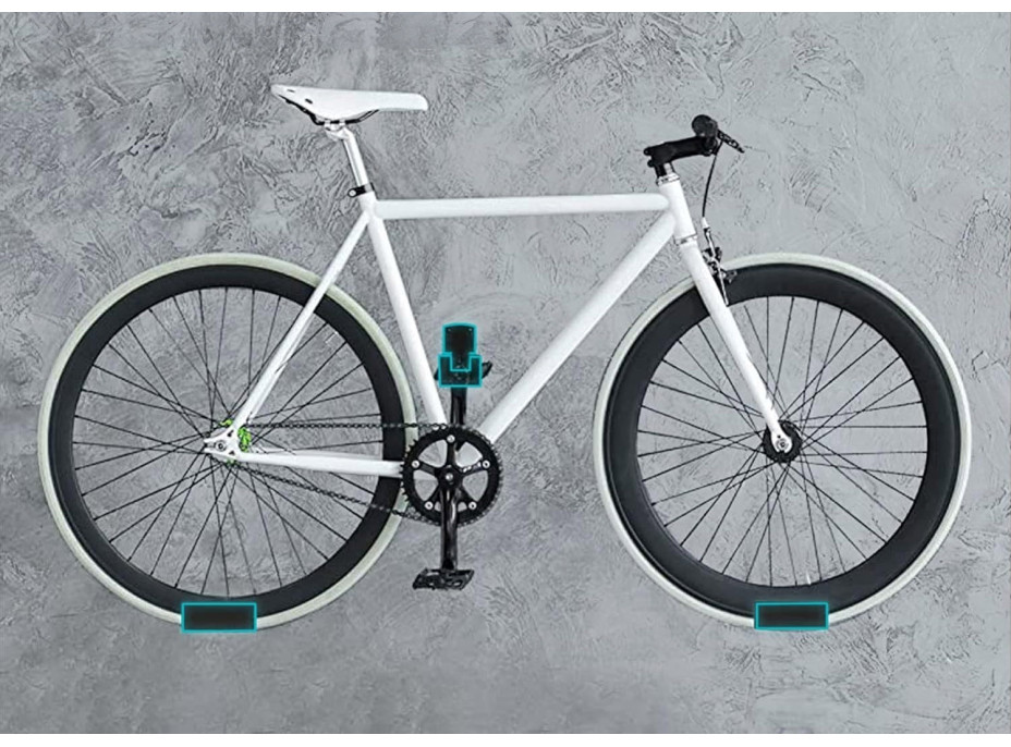 Nástenný vešiak na bicykel BIKEST