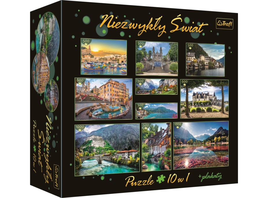 TREFL Puzzle Neobyčajný svet 10v1
