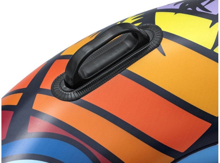 BESTWAY Nafukovací kruh s madlami 91 cm Tropic