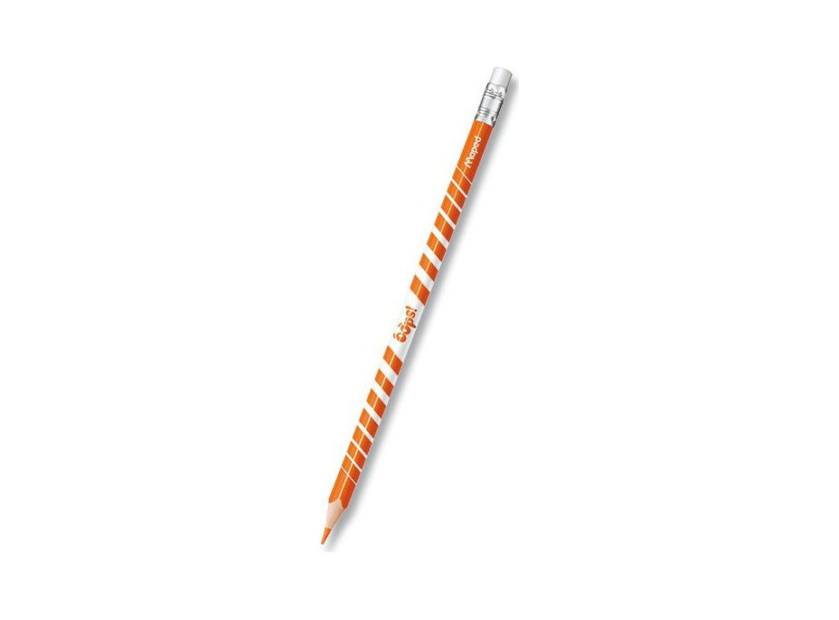 MAPED Pastelky trojboké Color&#39;Peps Oops s gumou 24 ks