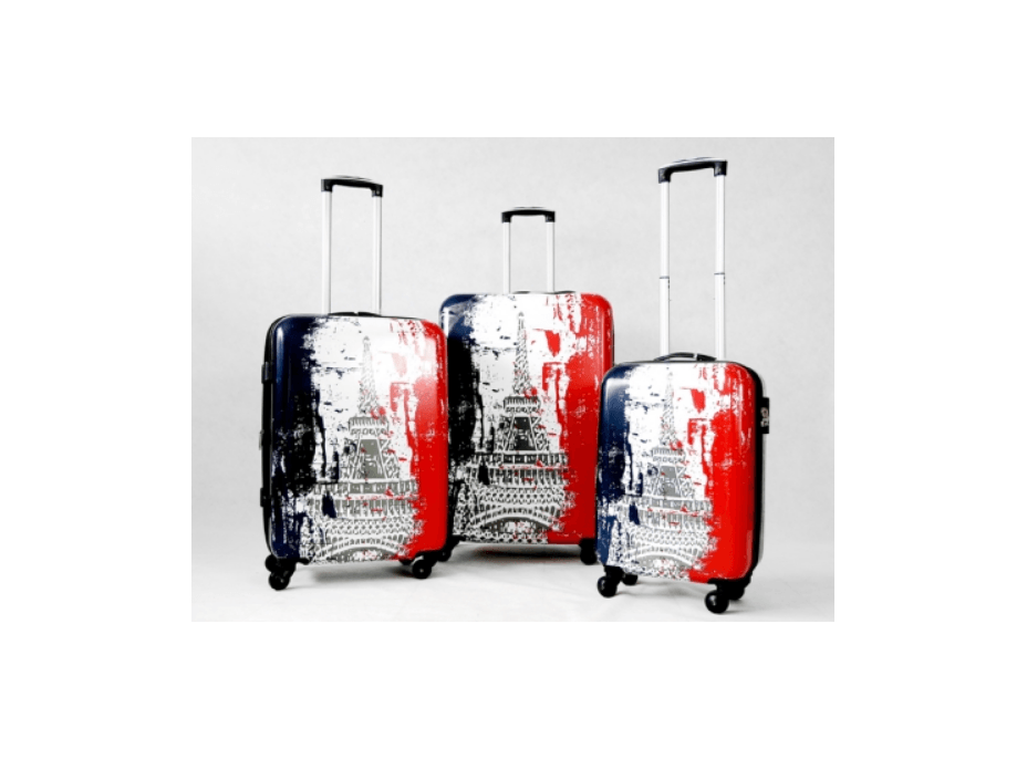 Moderní cestovní kufry PAŘÍŽ