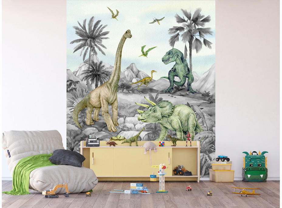 Detská fototapeta - DINO 1 - 225x270 cm