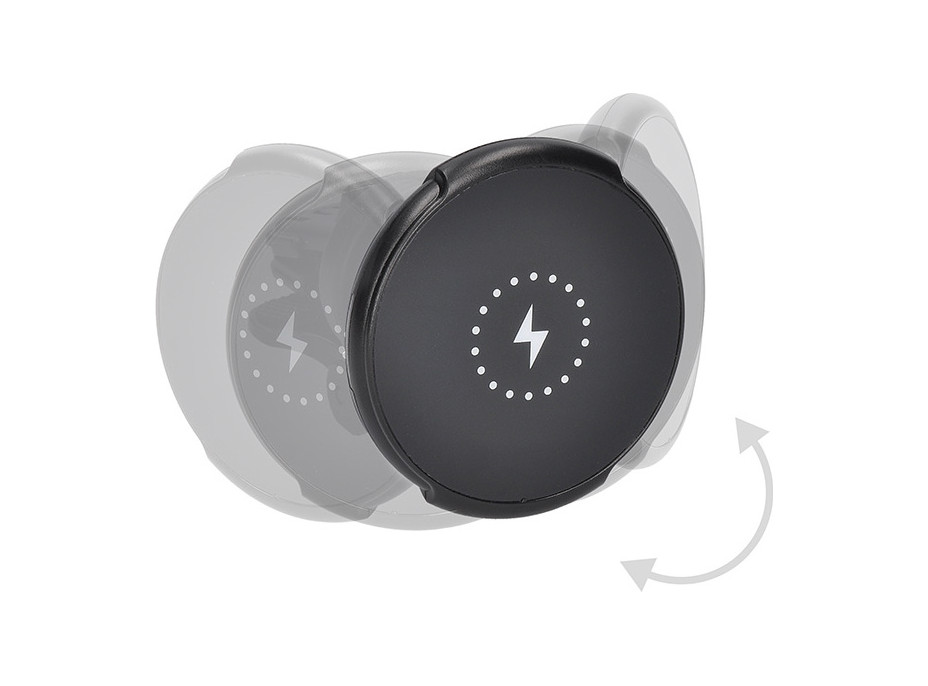 Solight magnetický držiak MagSafe do auta s bezdrôtovým nabíjaním Qi 15W