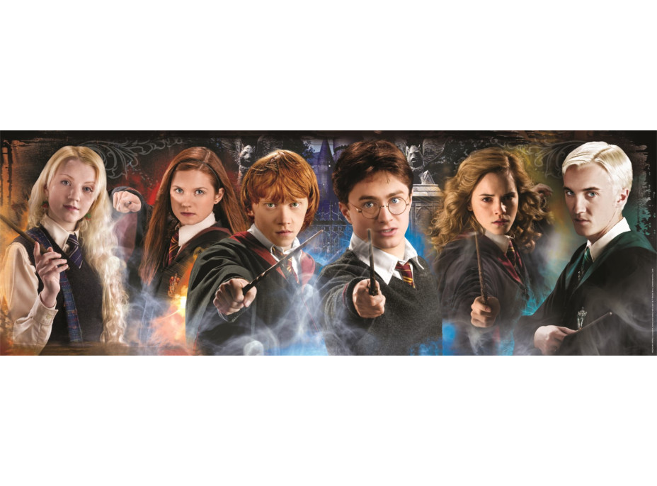 CLEMENTONI Panoramatické puzzle Harry Potter 1000 dielikov