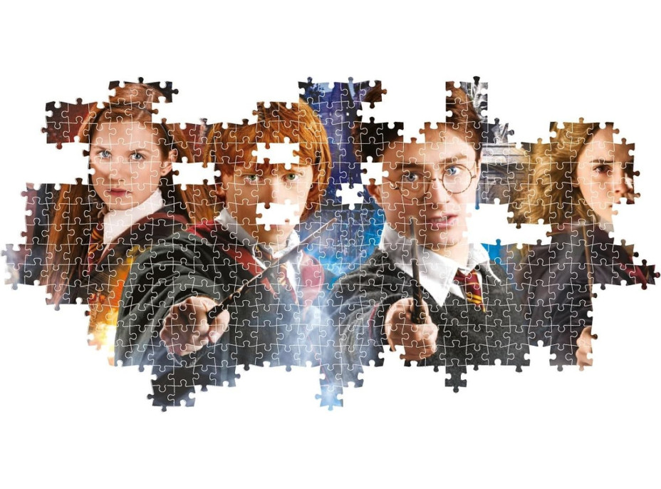 CLEMENTONI Panoramatické puzzle Harry Potter 1000 dielikov