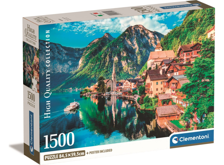 CLEMENTONI Puzzle Hallstatt 1500 dielikov