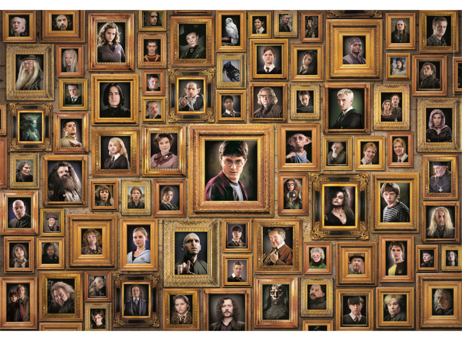 CLEMENTONI Puzzle Impossible: Harry Potter 1000 dielikov
