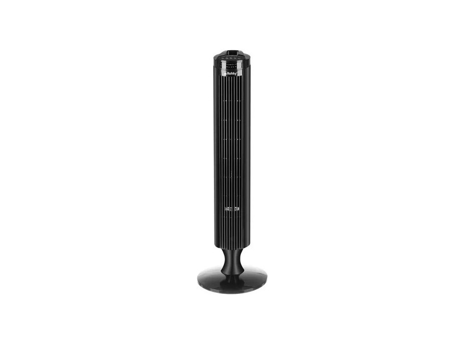 Stĺpový ventilátor s diaľkovým ovládačom Ruhhy - čierny