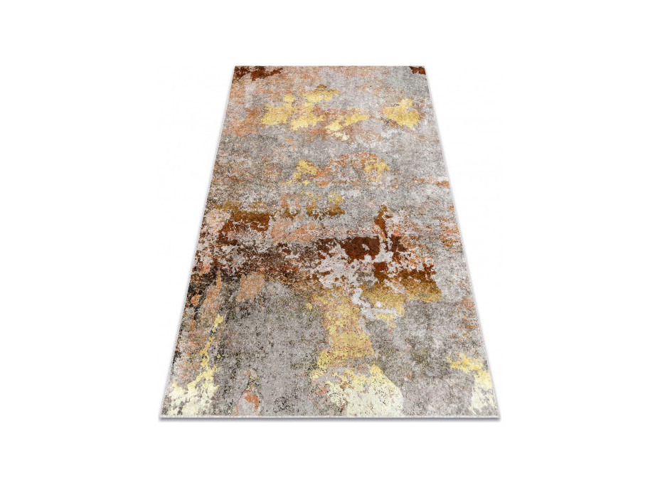 Kusový koberec Miro 51463.802 Abstraction grey/gold