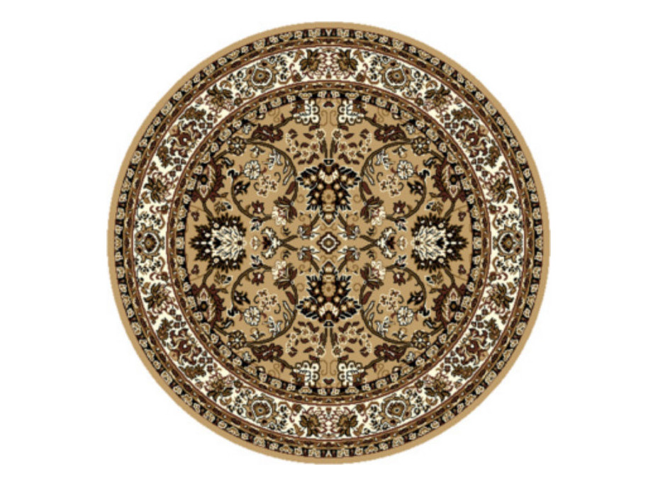Kusový koberec TEHERAN T-117 beige kruh
