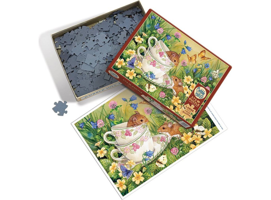 COBBLE HILL Puzzle Čaj pre dvoch XL 275 dielikov