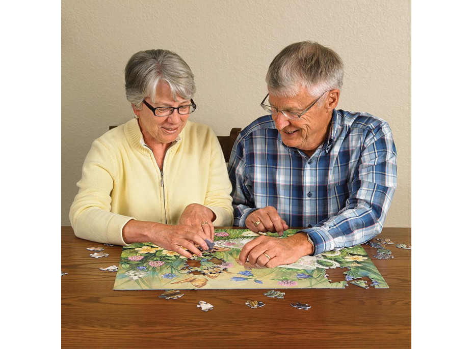 COBBLE HILL Puzzle Čaj pre dvoch XL 275 dielikov