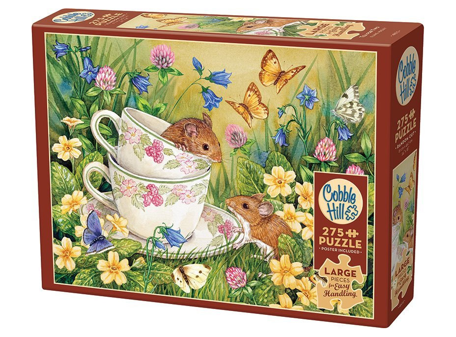 COBBLE HILL Puzzle Čaj pre dvoch XL 275 dielikov