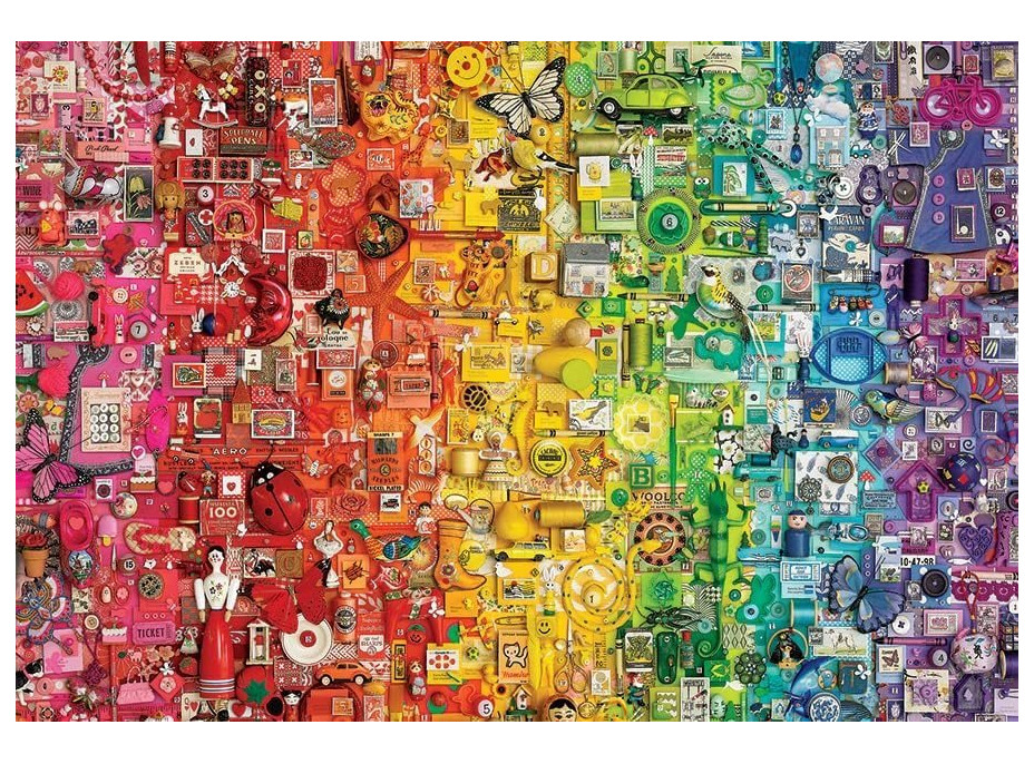 COBBLE HILL Puzzle Dúha 2000 dielikov