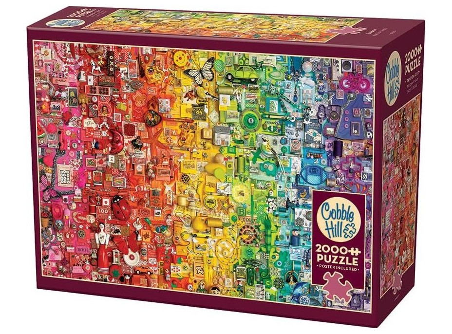 COBBLE HILL Puzzle Dúha 2000 dielikov