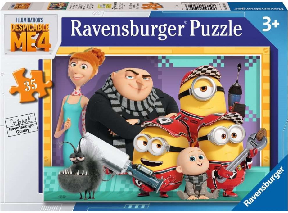 RAVENSBURGER Puzzle Ja, zloduch 4, 35 dielikov