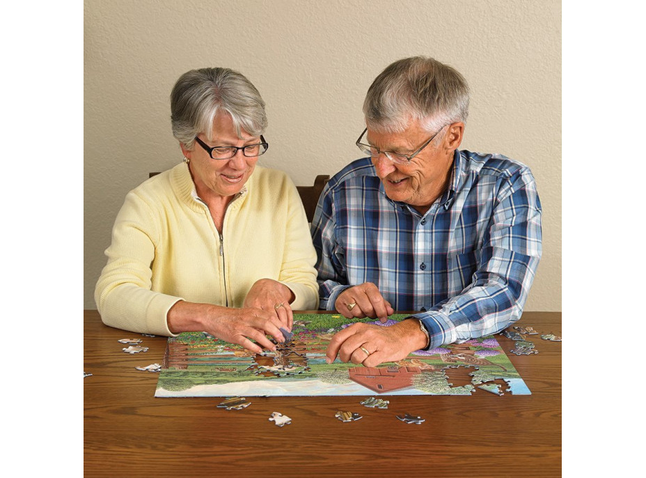 COBBLE HILL Puzzle Mačky na farme XL 275 dielikov