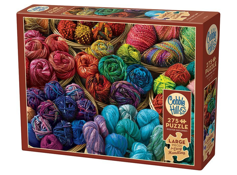COBBLE HILL Puzzle Túžba po priadzu XL 275 dielikov