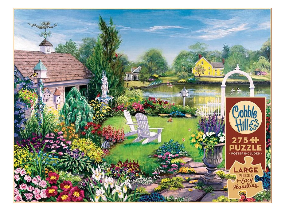 COBBLE HILL Puzzle Pri rybníčku XL 275 dielikov