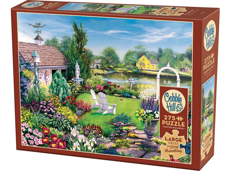 COBBLE HILL Puzzle Pri rybníčku XL 275 dielikov