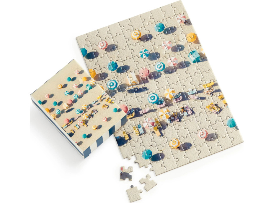 Galison Puzzle Letecké zábery pláží 3×120 dielikov