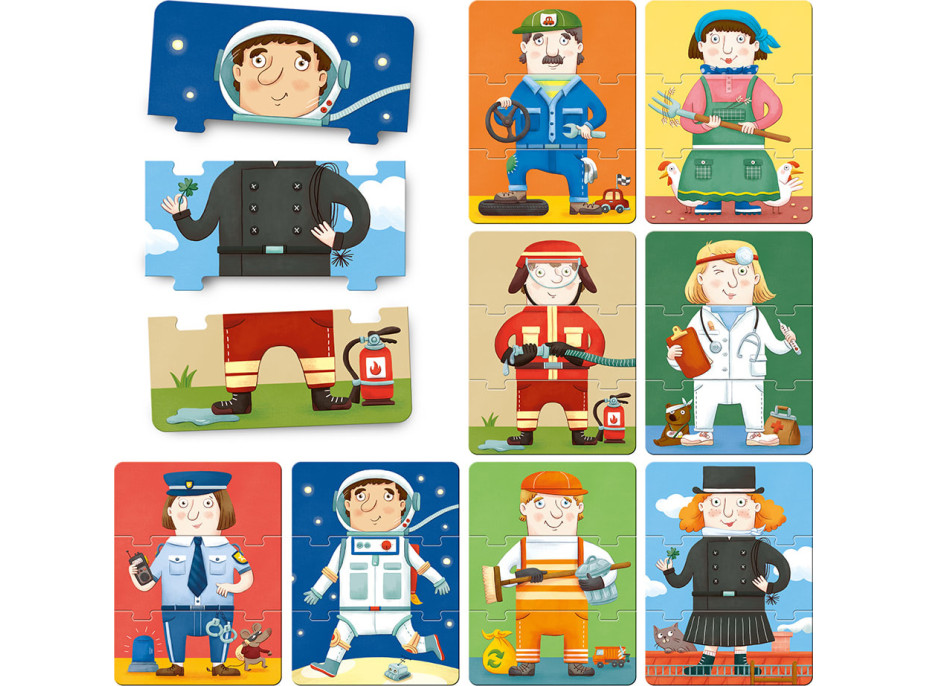 Magellan Moja maxi mix puzzle Práca