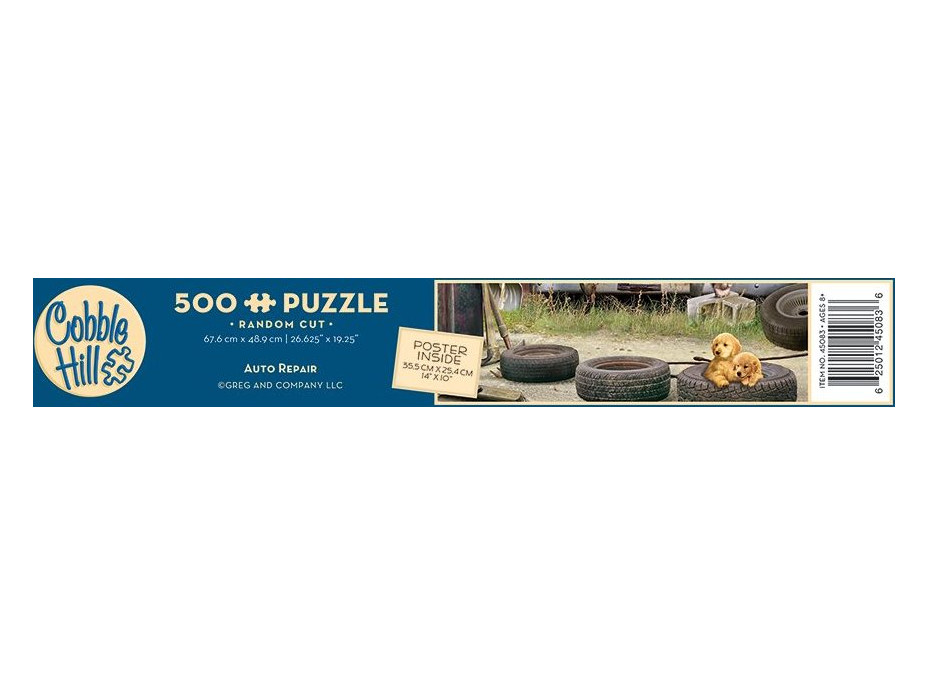 COBBLE HILL Puzzle Autoopravovňa 500 dielikov