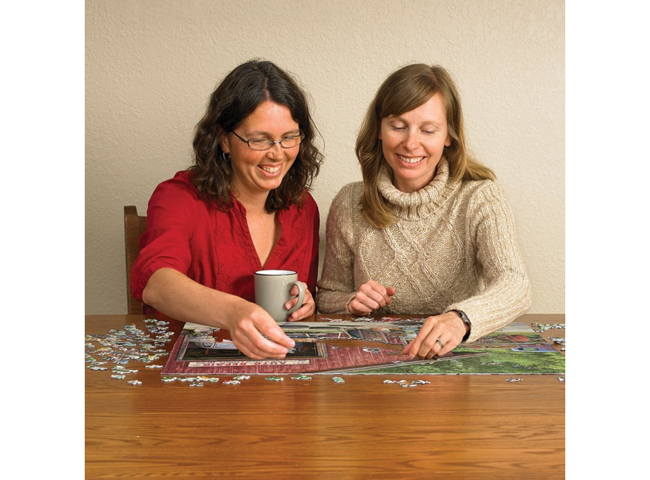 COBBLE HILL Puzzle Autoopravovňa 500 dielikov