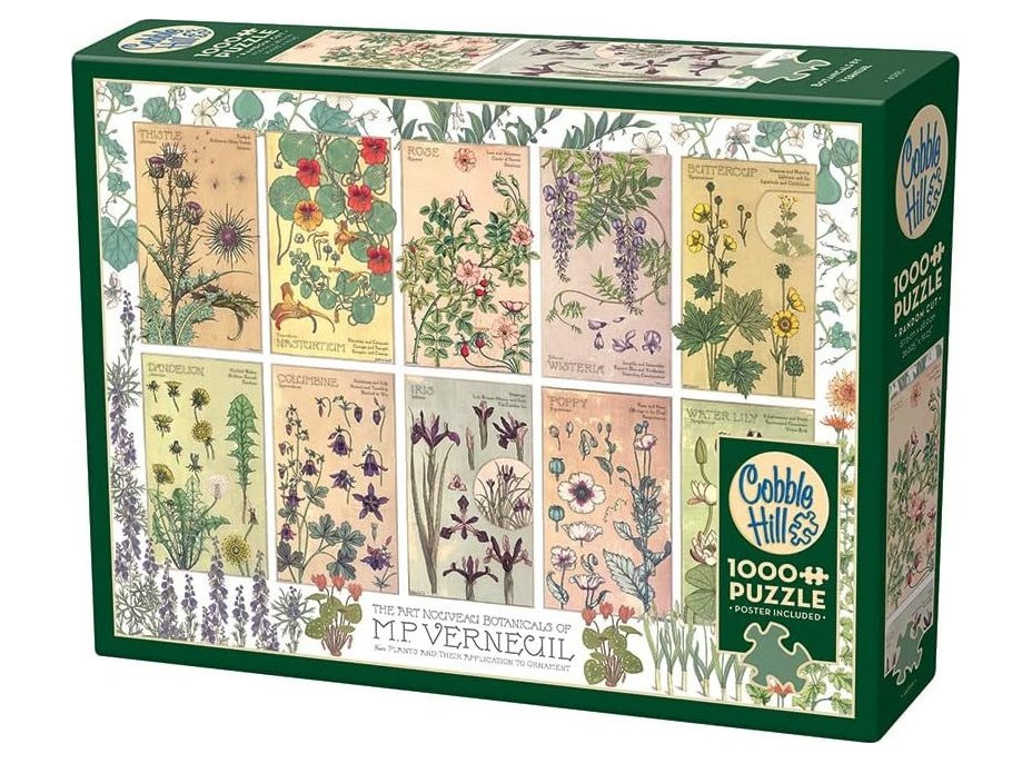 COBBLE HILL Puzzle Botanika od Verneuila 1000 dielikov