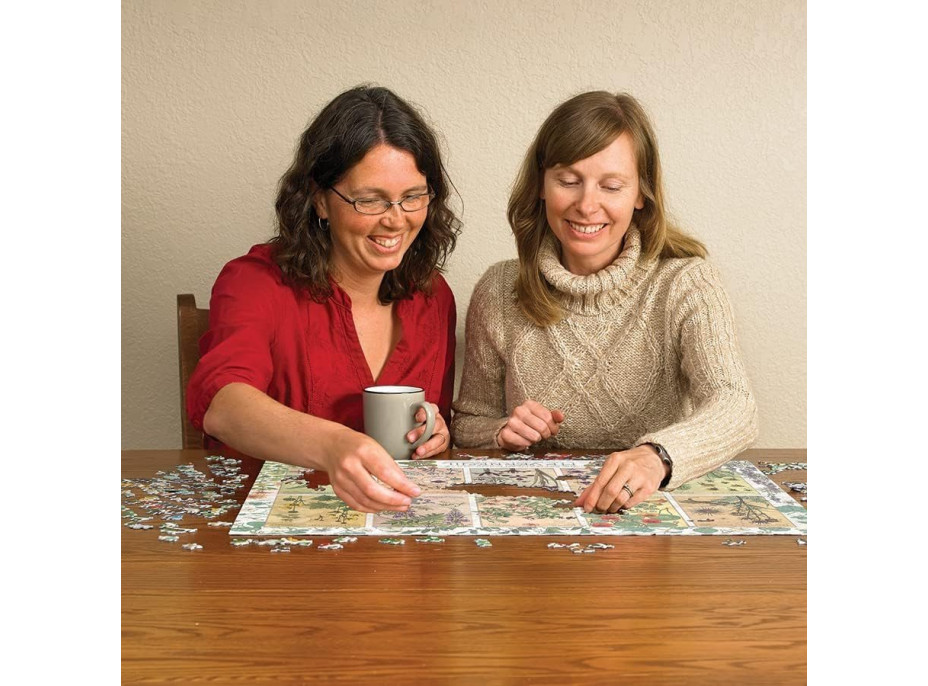 COBBLE HILL Puzzle Botanika od Verneuila 1000 dielikov