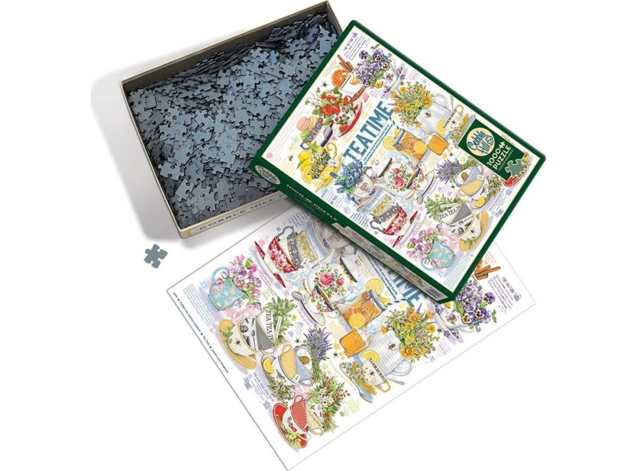 COBBLE HILL Puzzle Čas na čaj 1000 dielikov