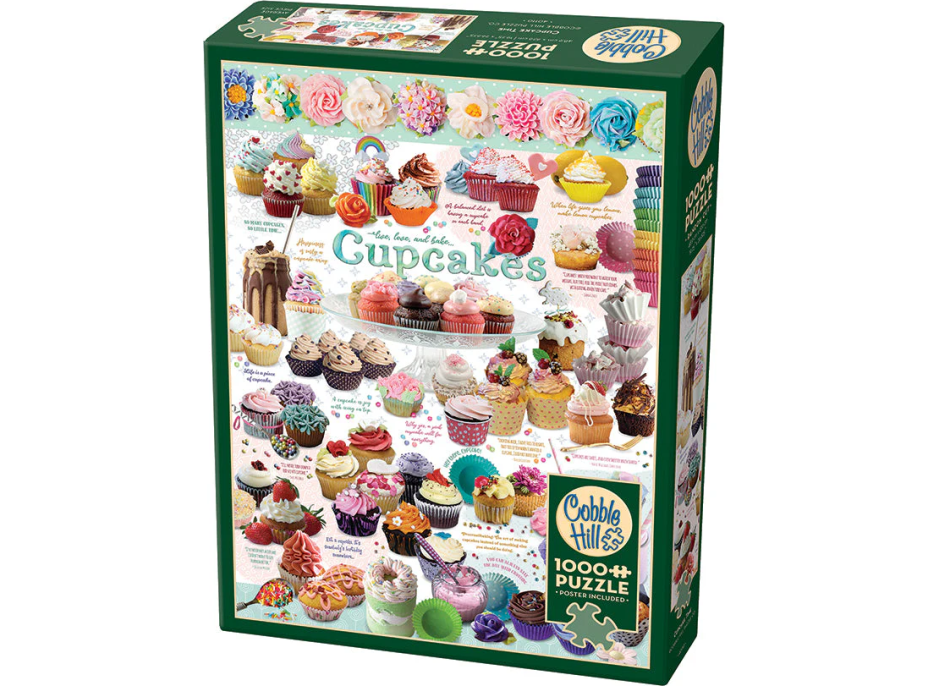COBBLE HILL Puzzle Čas na cupcake 1000 dielikov