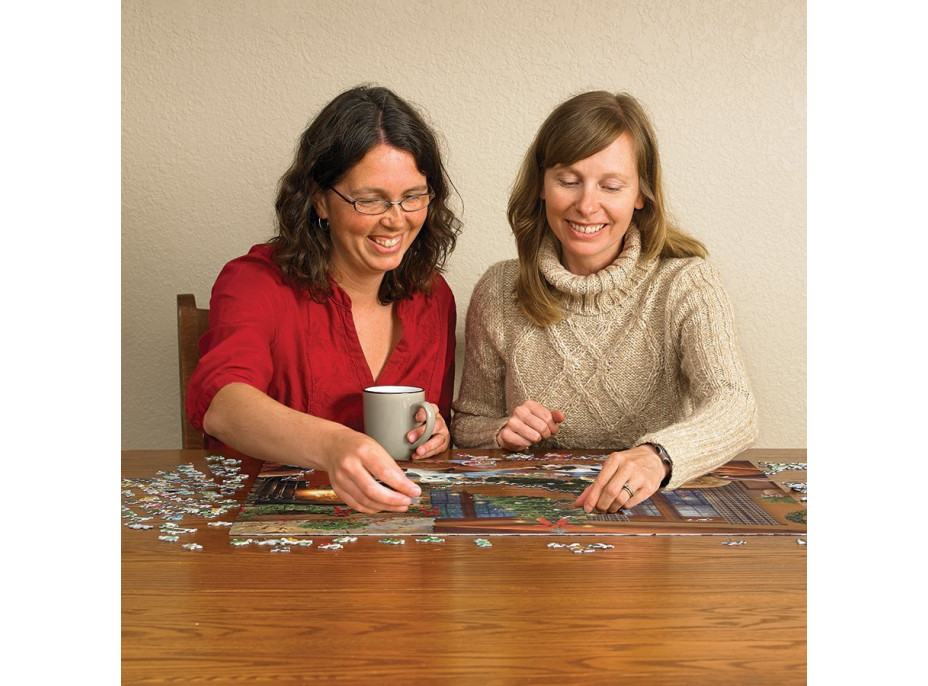 COBBLE HILL Puzzle Chlpaté sviatky 500 dielikov