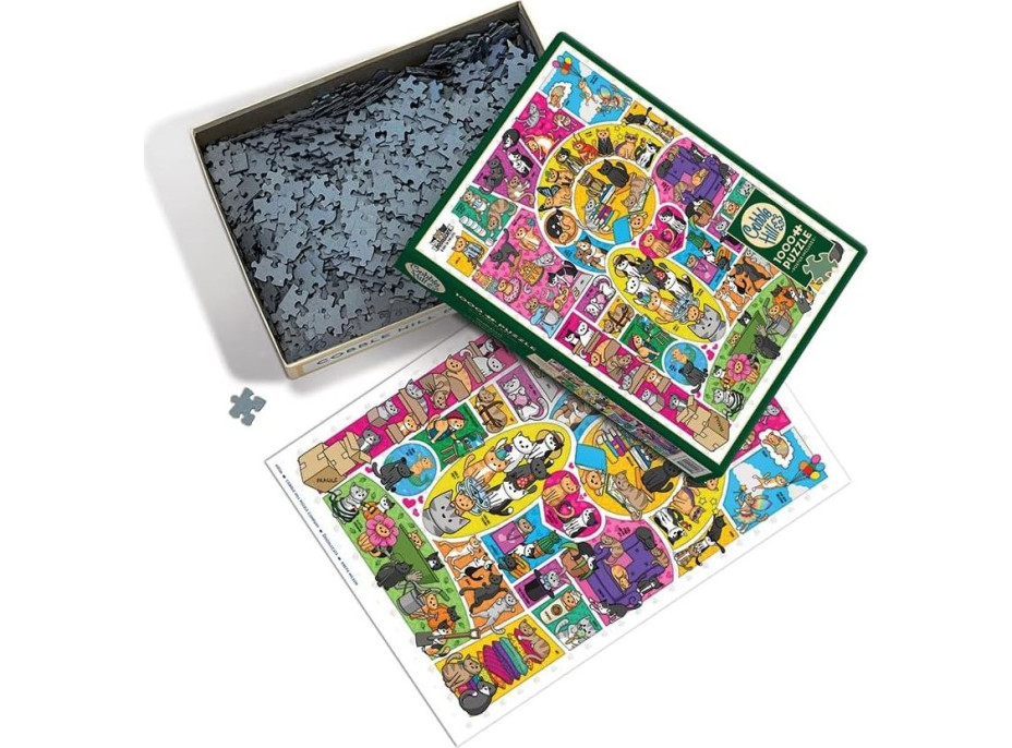 COBBLE HILL Puzzle Doodlecats 1000 dielikov