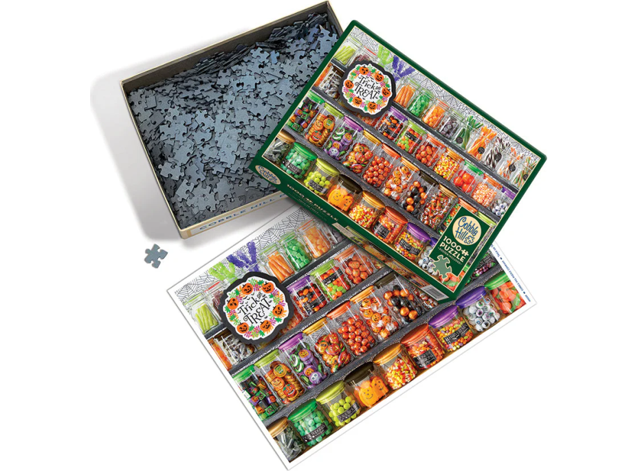 COBBLE HILL Puzzle Halloween: Trick or Treat 1000 dielikov