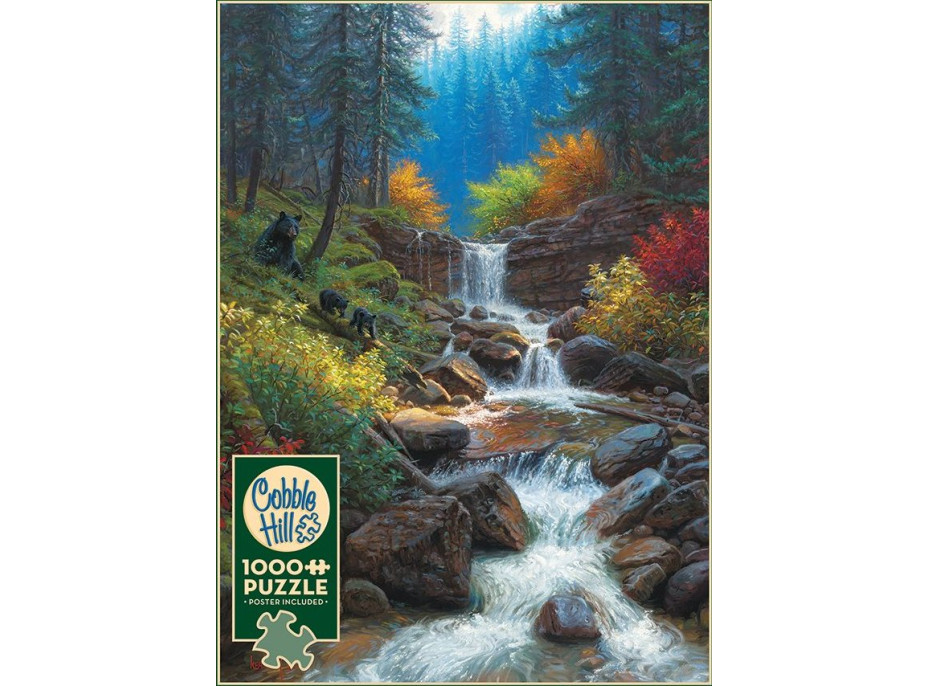 COBBLE HILL Puzzle Horská kaskáda 1000 dielikov