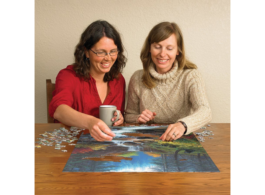 COBBLE HILL Puzzle Horská kaskáda 1000 dielikov