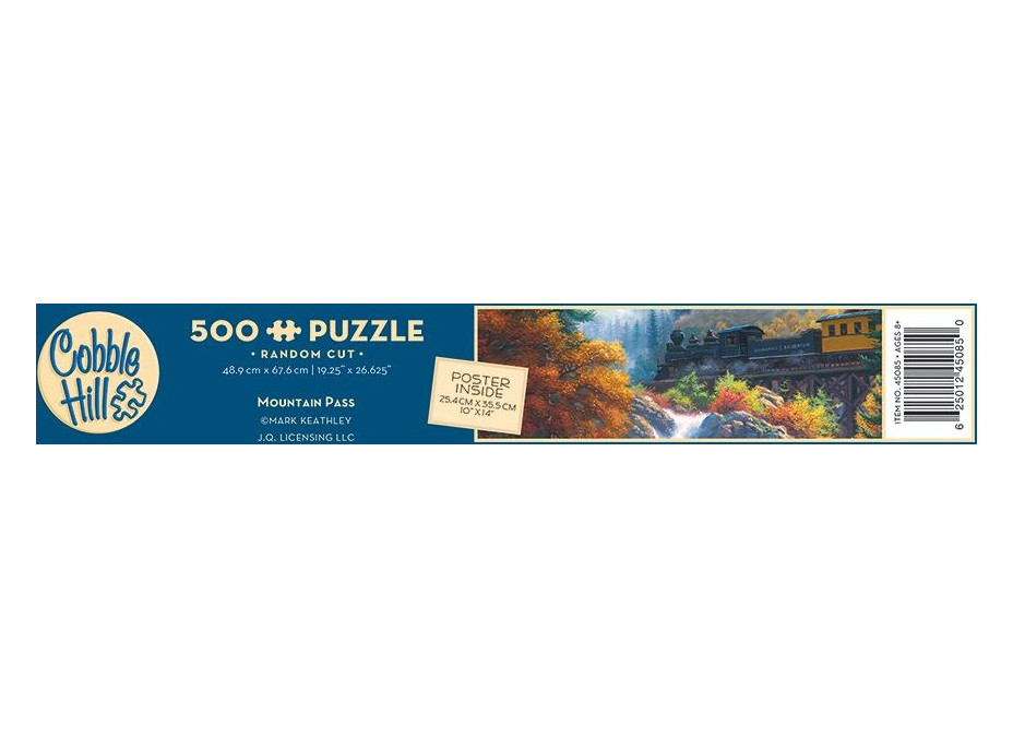 COBBLE HILL Puzzle Horský priesmyk 500 dielikov