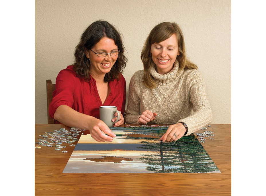 COBBLE HILL Puzzle Jazero kanoe 500 dielikov