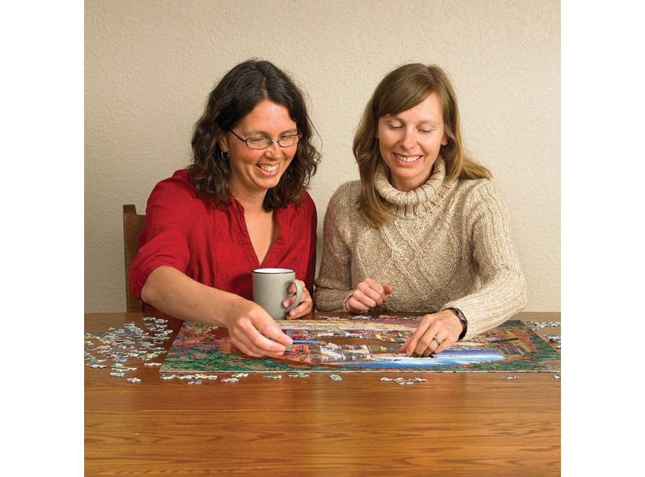 COBBLE HILL Puzzle Klenutý priechod do Cagne 500 dielikov