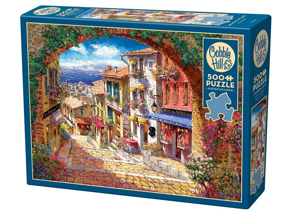 COBBLE HILL Puzzle Klenutý priechod do Cagne 500 dielikov