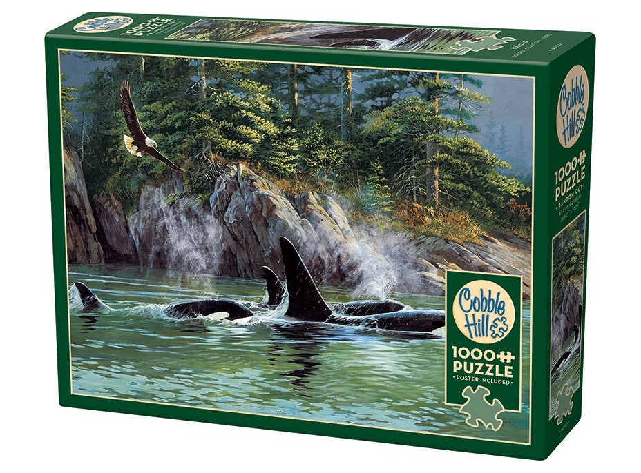 COBBLE HILL Puzzle Kosatky 1000 dielikov
